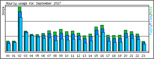 Hourly usage